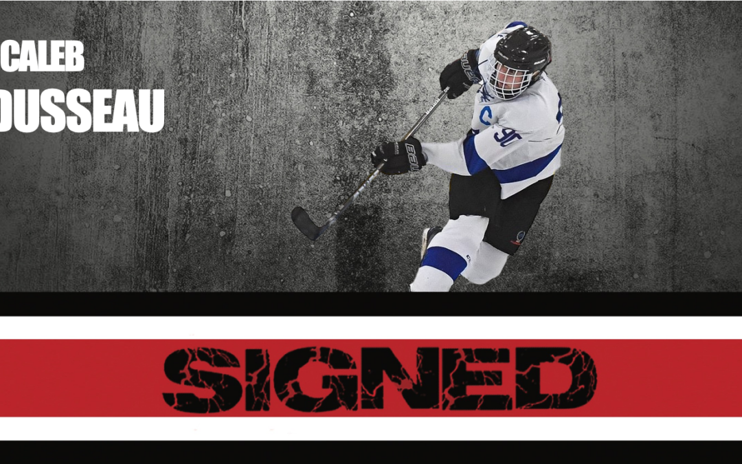 Power Sign Defenseman Dusseau