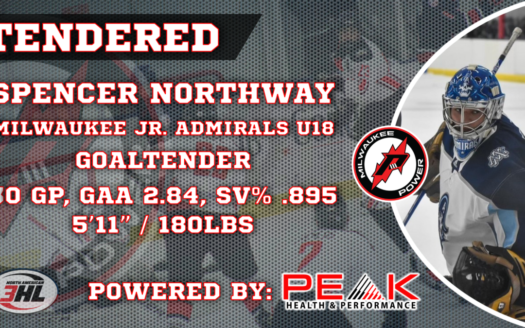 Power Sign MJA Goalie Northway