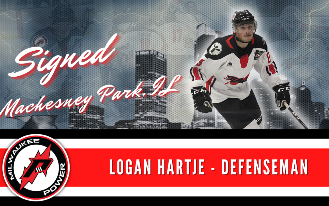 Power Sign Returning Defenseman Hartje