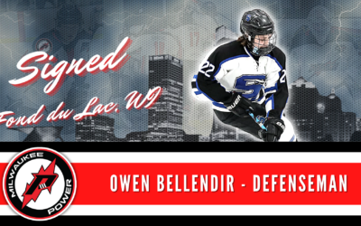 Power Sign Tendered Defenseman Bellendir