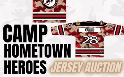 Camp Hometown Heroes Custom Jersey Weekend Sponsored by Atlas Mudjacking