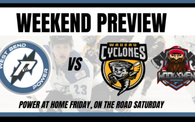Weekend Preview – Power faces Wausau and Tomah to close out regular season