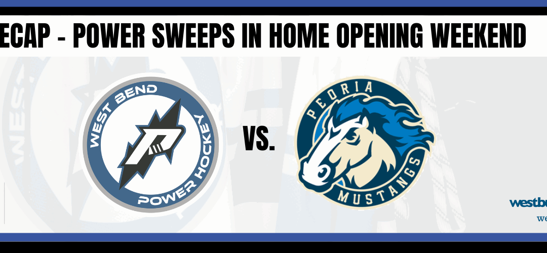 Power sweeps Peoria in home opening weekend