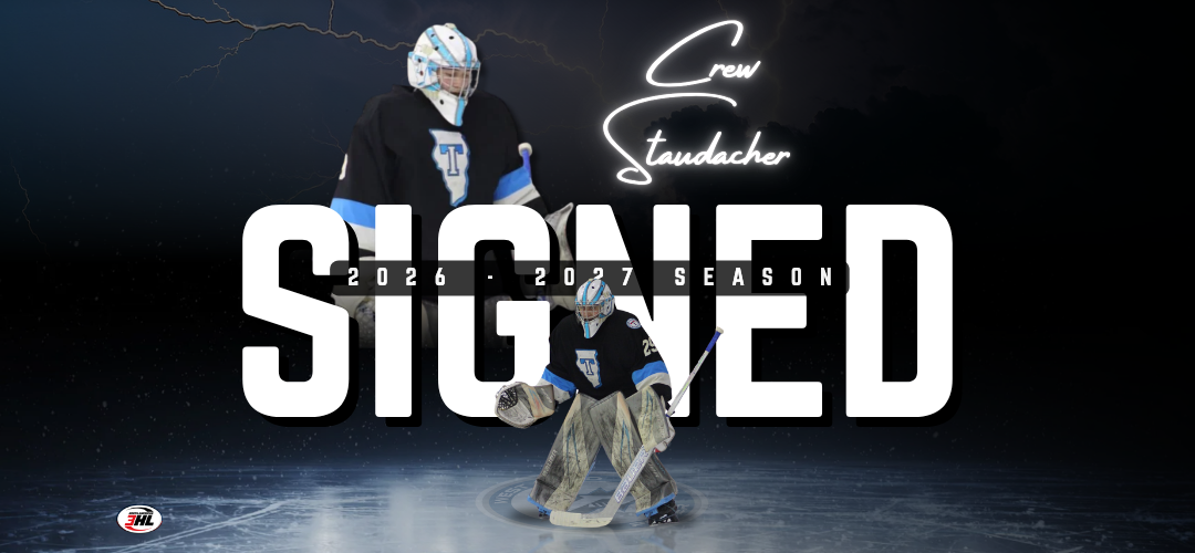 Power signs goaltender Crew Staudacher for 26-27 season