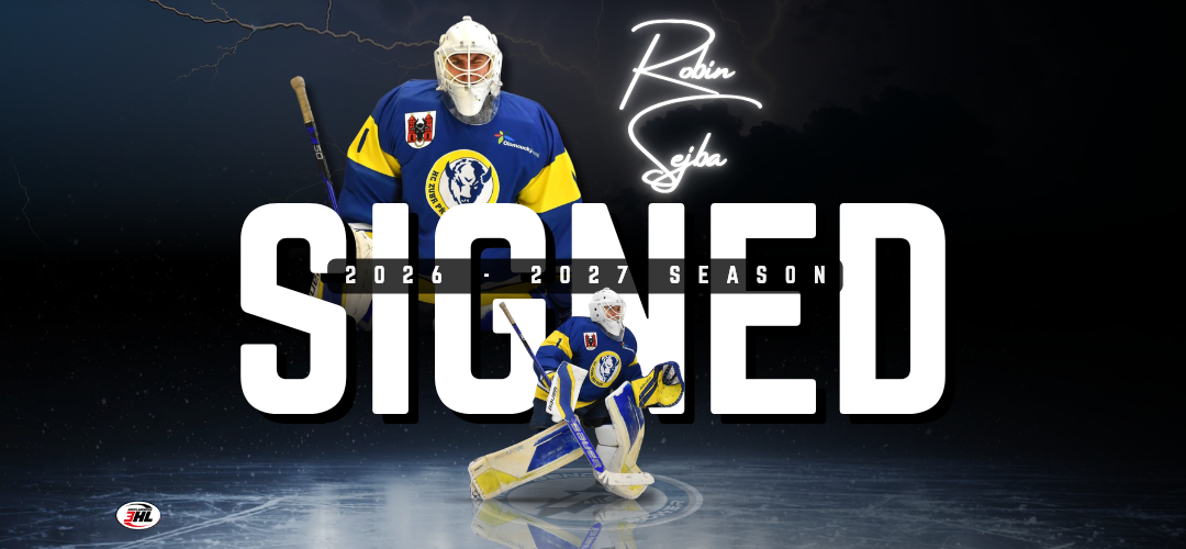 Power signs goaltender Robin Sejba for 26-27 season